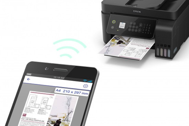 EPSON L5190 cartridge-free Printer-Scanner-Copy-Fax