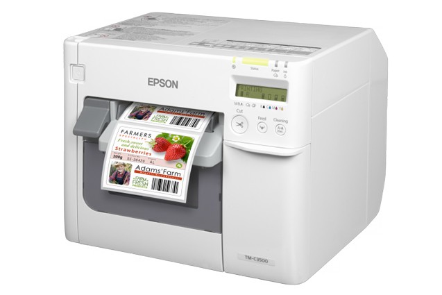 EPSON C3500 Industrial Color Label Printer