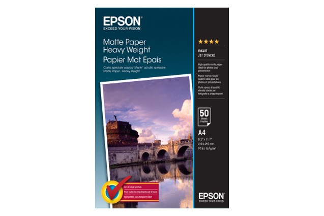 EPSON MATTE PAPER A4 50 SHEET