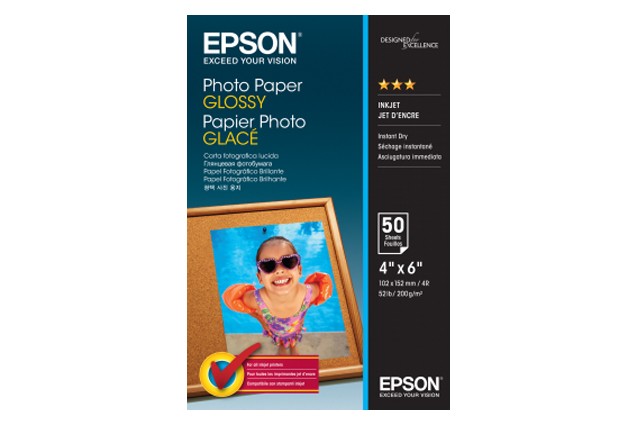 EPSON GLOSSY PHOTO PAPER 10x15 50 SHEET