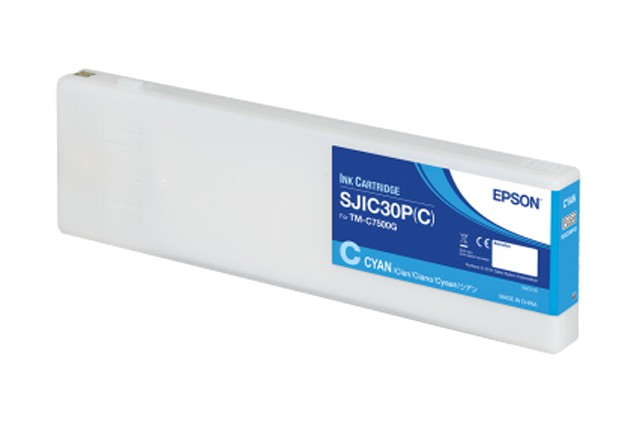 TM-C7500 SJIC30P MAVİ KARTUŞ