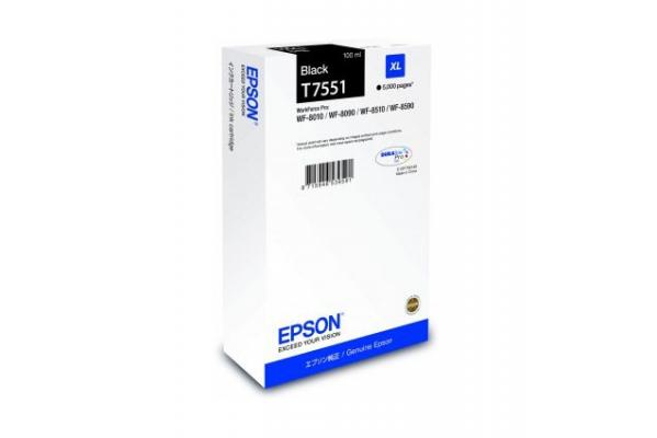 WF-8590/WF-8090/WF-8510/WF-8010 XL SİYAH MÜREKKEP KARTUŞ