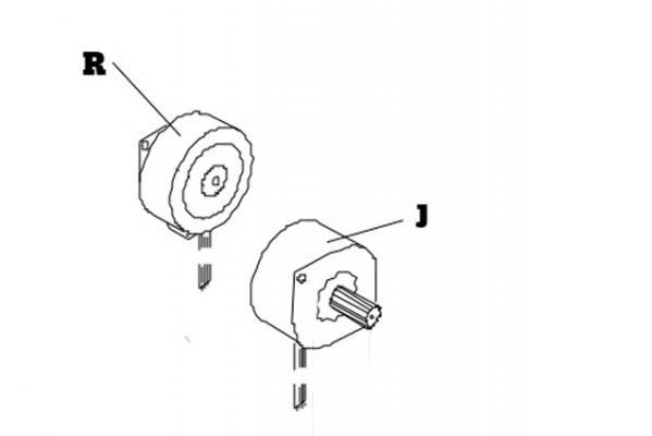 TM-U950 MOTOR,PF,R